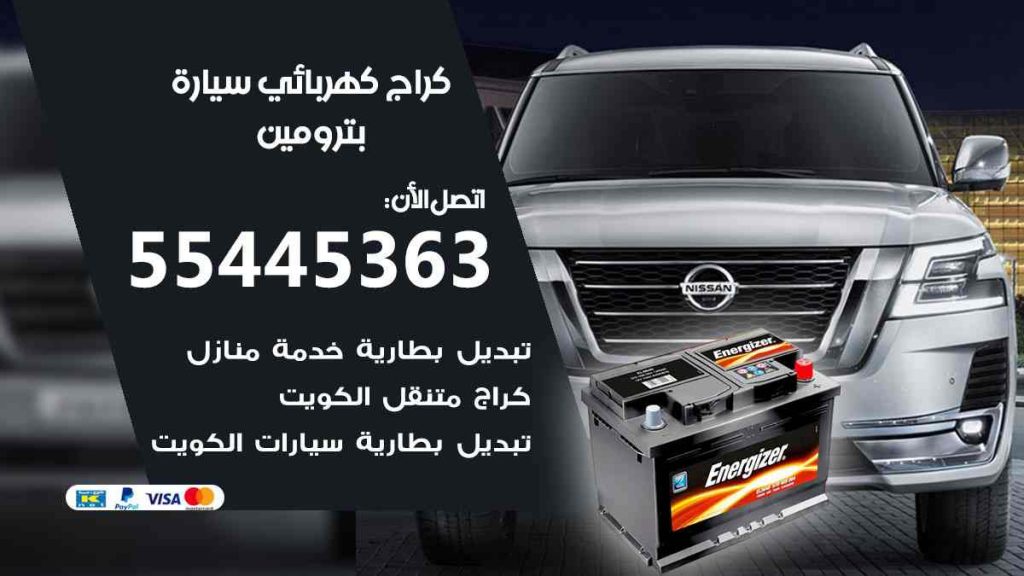 كراج كهرباء سيارة بترومين