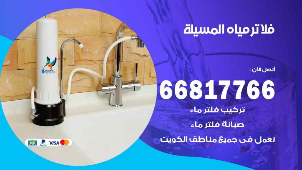 تركيب فلاتر المسيلة