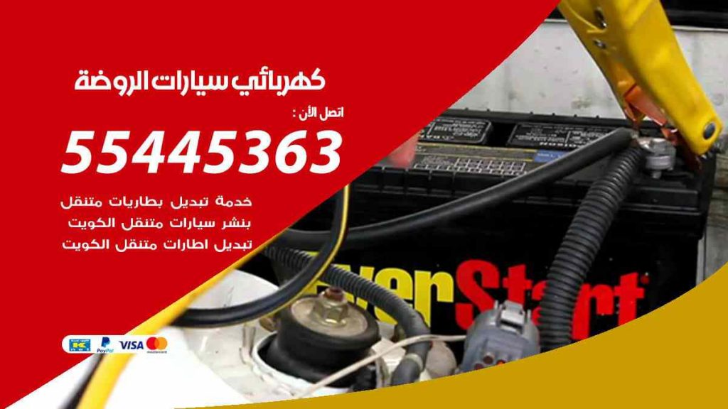كهربائي سيارات الروضة