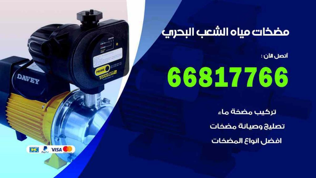 مضخات مياه الشعب البحري