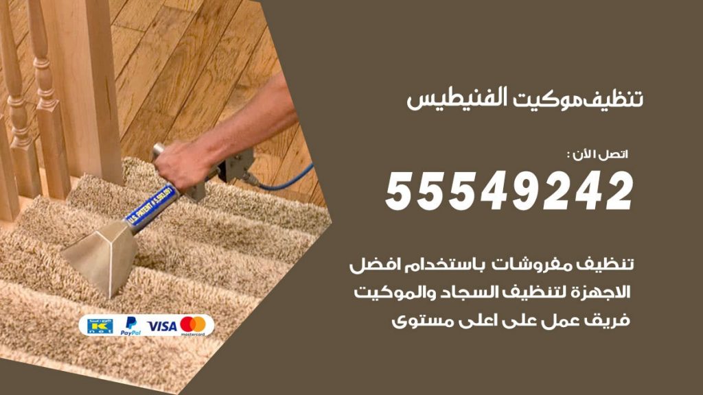 تنظيف موكيت الفنيطيس