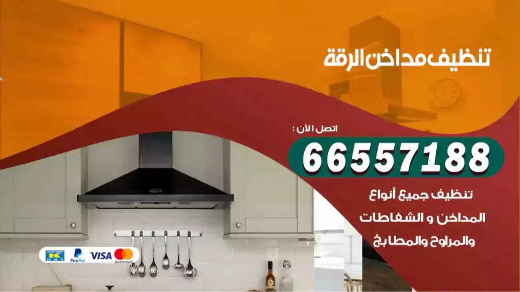 تنظيف مداخن الرقة
