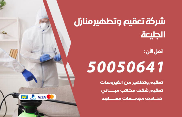 فني تعقيم منازل الجليعة