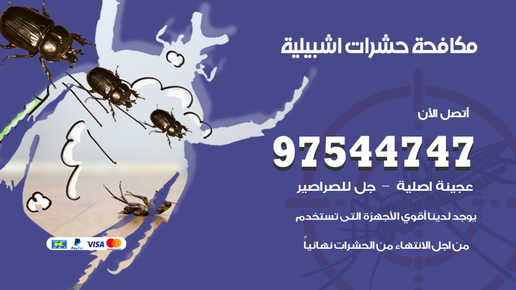 رقم مكافحة حشرات وقوارض اشبيلية