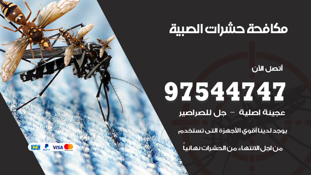 رقم مكافحة حشرات وقوارض الصبية