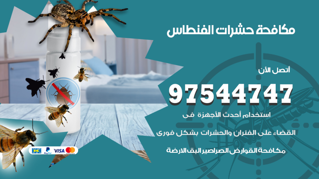 رقم مكافحة حشرات وقوارض الفنطاس