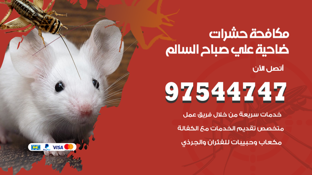 رقم مكافحة حشرات وقوارض ضاحية علي صباح السالم