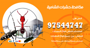 رقم مكافحة حشرات وقوارض الشامية